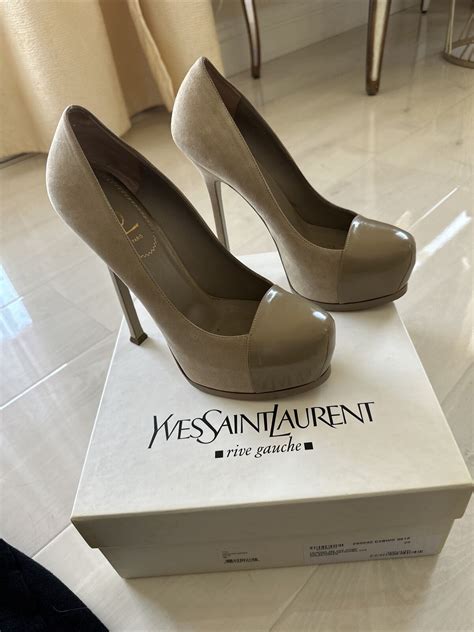 ysl tribtoo pump shoe|Yves Saint Laurent Capped.